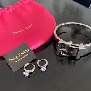 Juicy Couture Bracelet and Earring Bundle.